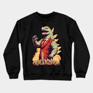 Godzilla Work Propaganda Crewneck Sweatshirt